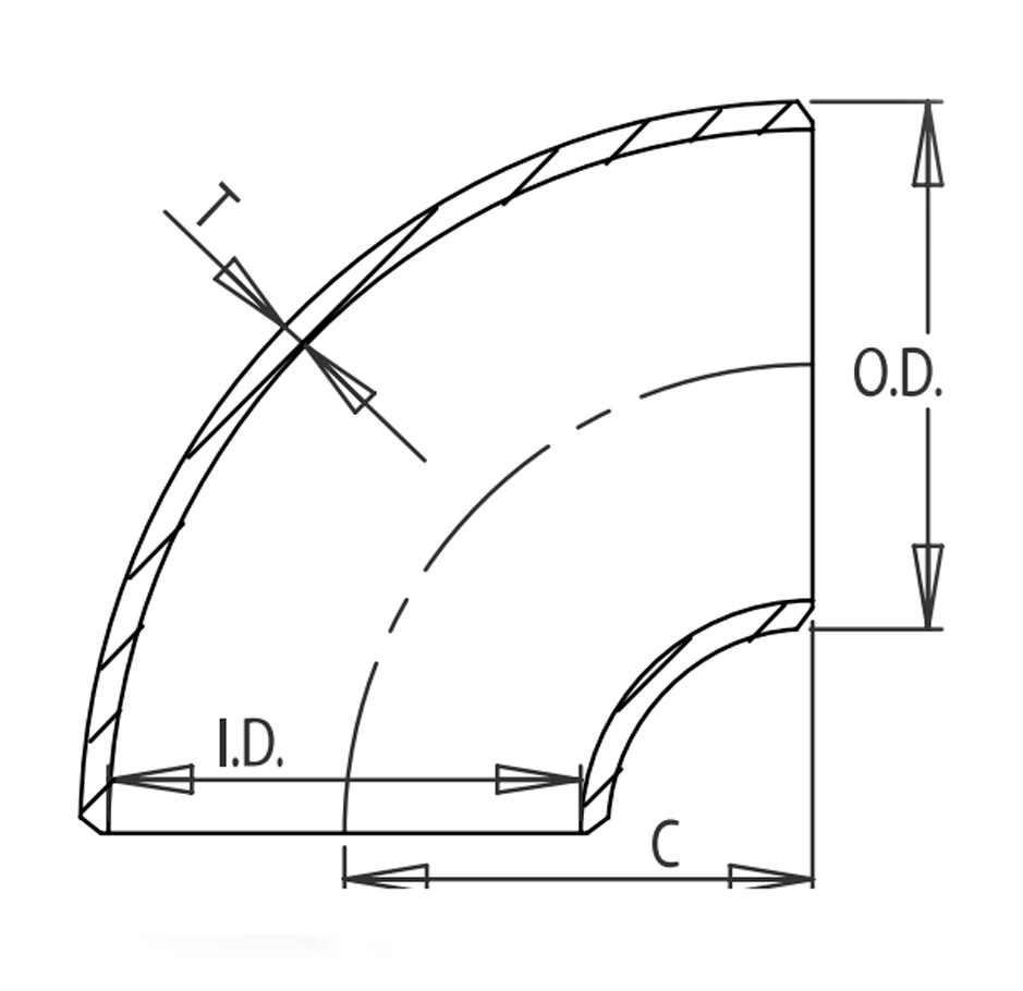 codo-de-metal-90-grados-radio-corto-plano